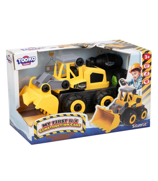 Silverlit Tooko İlk İnşaat Aracım Uzaktan Kumandalı - Buldozer 81301