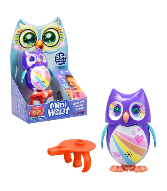 Silverlit Mini Hoot Sevimli Baykuş - Mor