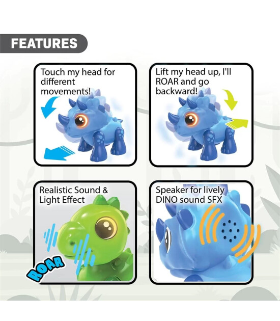 Silverlit  Dino Heads Up Robot Stegosaurus                        