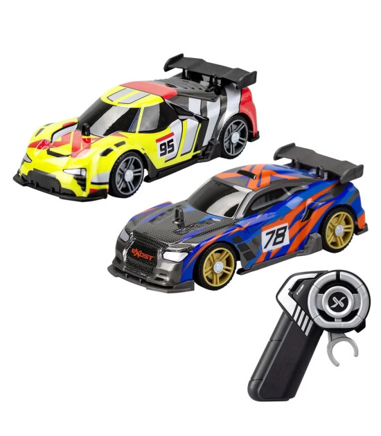 Silverlit Exost Build 2 Drive Kumandalı B&uuml;y&uuml;k Yarış Seti (2 Ara&ccedil;)