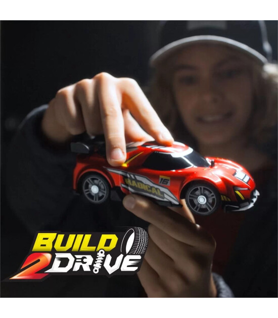 Silverlit Exost Build 2 Drive Kumandalı Yarış Aracı Kiti // Kırmızı