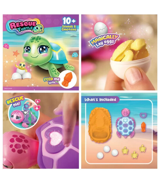 Silverlit Rescue Deniz Kaplumbağası // Pembe