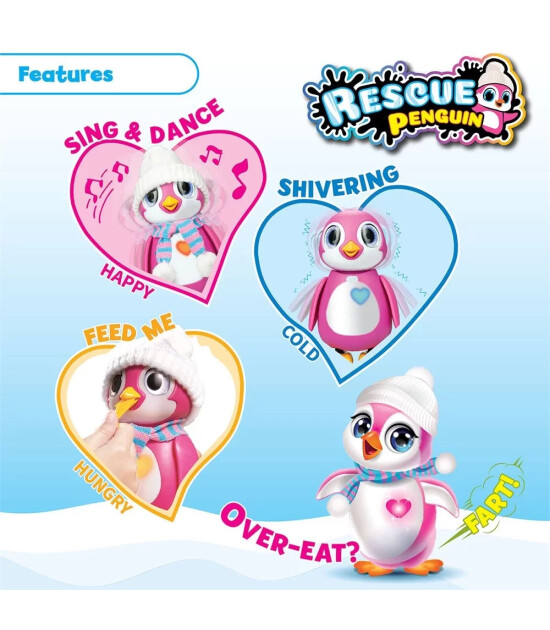 Silverlit Rescue Penguin // Pembe