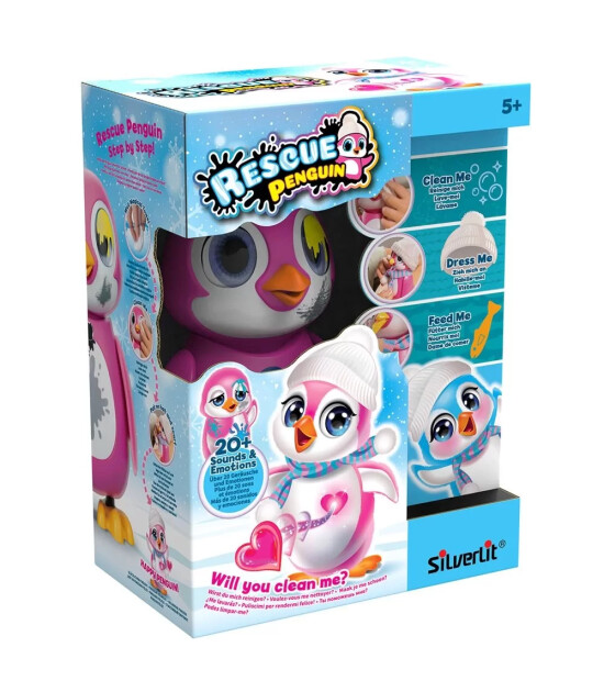 Silverlit Rescue Penguin // Pembe