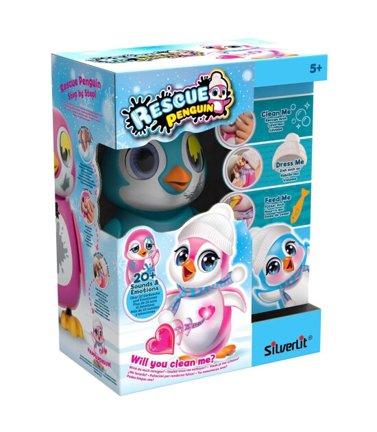 Silverlit  Rescue Penguin 88652 - Mavi                            