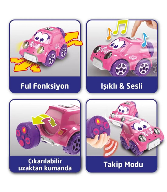 Silverlit Tooko Beni Takip Et Crossroad Kumandalı Aracım // Pembe