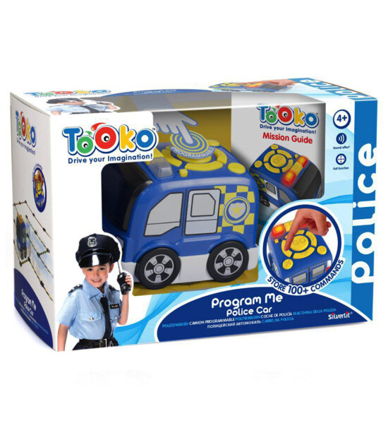 Silverlit  Tooko Programlanabilen Polis Aracı Oyun Seti
          