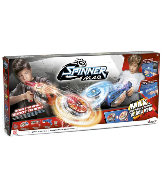 Silverlit  Spinner M.A.D Battle Edition Oyun Seti                 