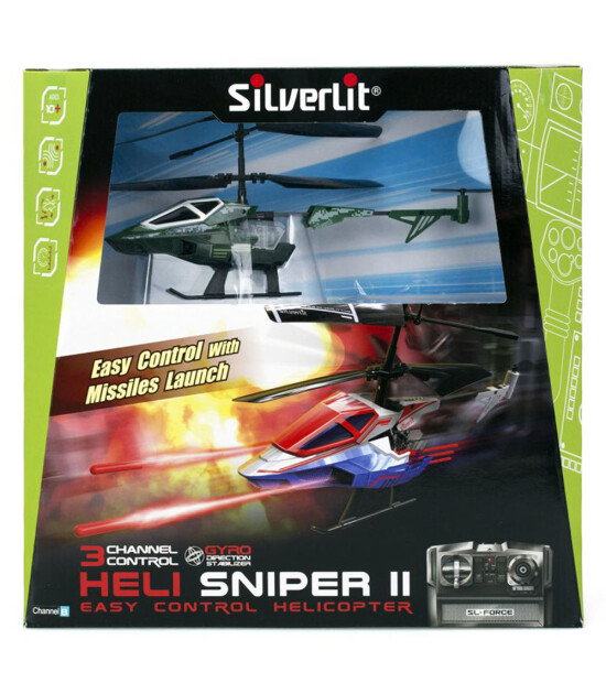 Silverlit Heli Sniper II U.K Helikopter // Yeşil
