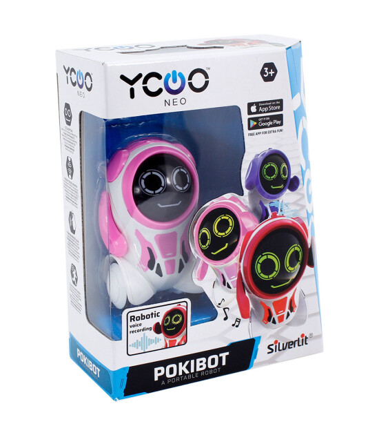 Silverlit  Pokibot Robot Pembe                                    