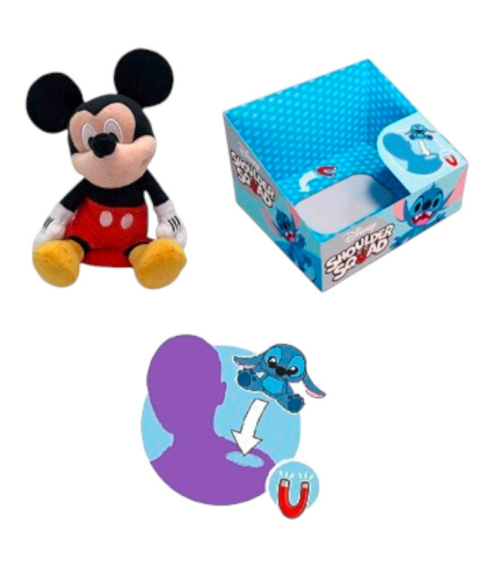 Disney Mickie Manyetik Peluş Fig&uuml;r (12 cm)