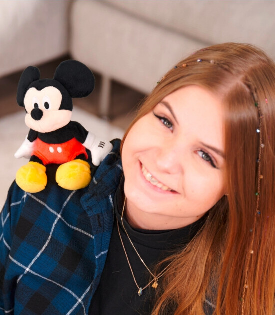 Disney Mickie Manyetik Peluş Fig&uuml;r (12 cm)