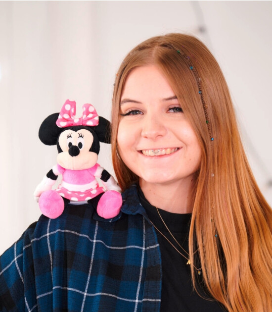 Disney Minnie Manyetik Peluş Figür (12 cm)