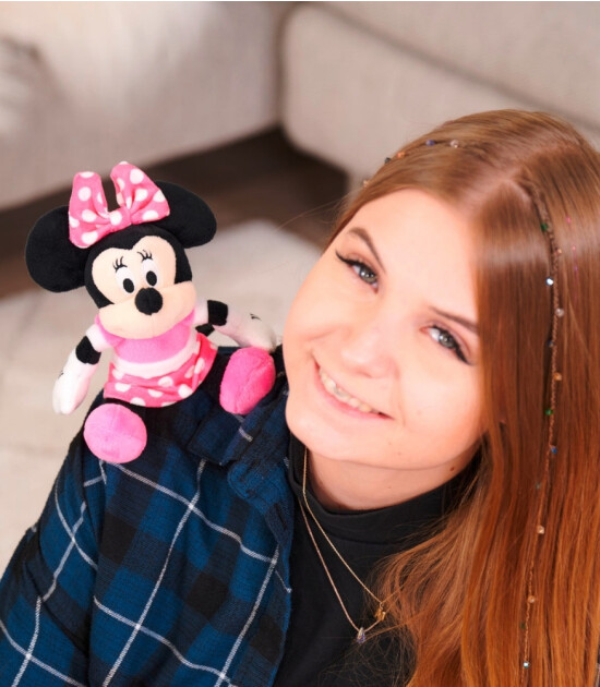 Disney Minnie Manyetik Peluş Figür (12 cm)