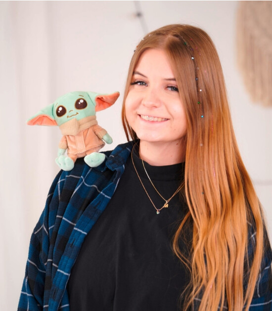 Disney Grogu Manyetik Peluş Fig&uuml;r (12 cm)