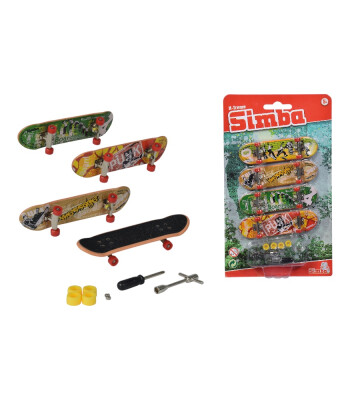 Simba X-Treme Parmak Kaykay (4 Adet)