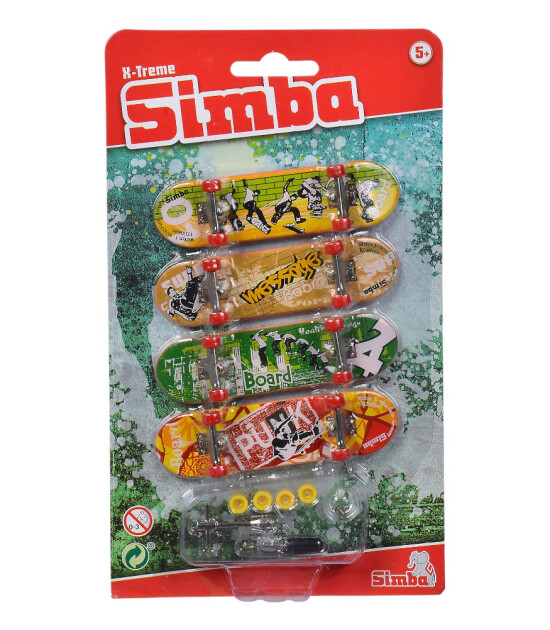 Simba X-Treme Parmak Kaykay (4 Adet)