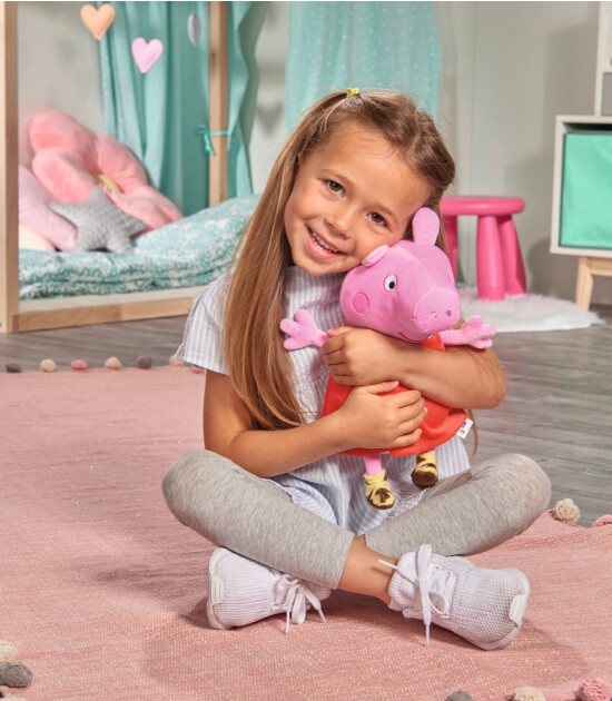 Peppa Pig Sesli Peluş (22 cm)
