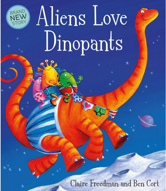 Simon & Schuster Aliens Love Dinopants