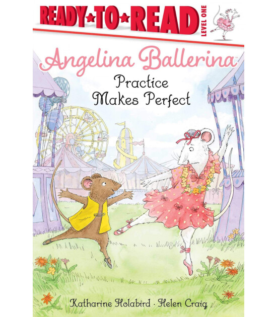 Simon & Schuster Angelina Ballerina Practice Makes Perfect
