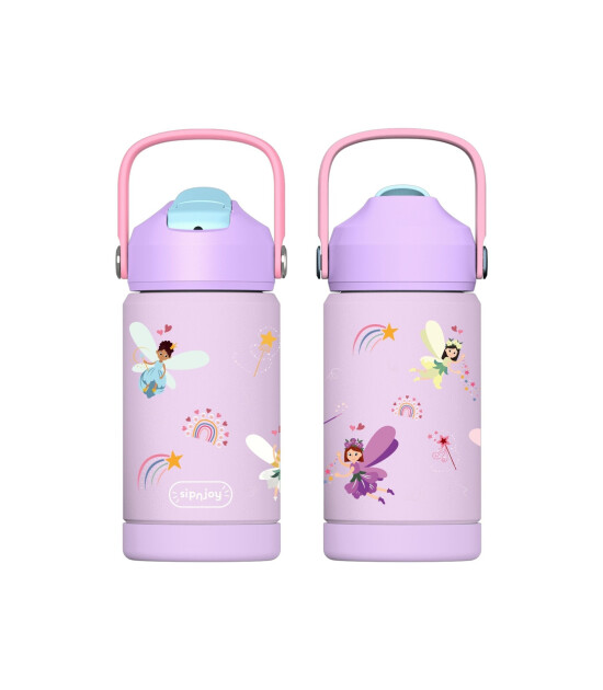 Sipnjoy FlipSip Çocuk Su Termosu (360 ml) // Fairy Sparkle