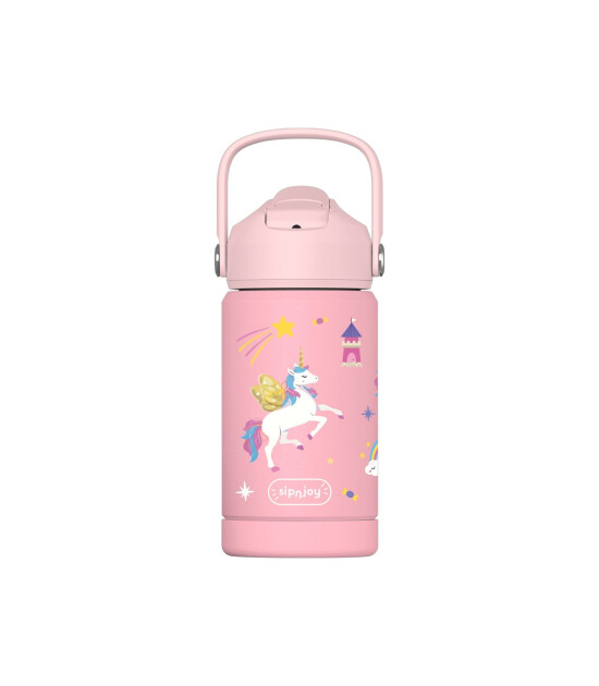 Sipnjoy FlipSip Çocuk Su Termosu (360 ml) // Golden Horn