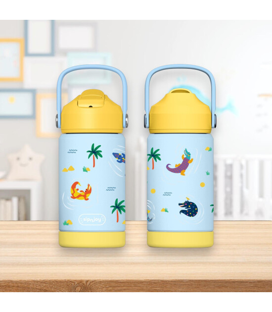 Sipnjoy FlipSip Çocuk Su Termosu (360 ml) // Snappy Croc