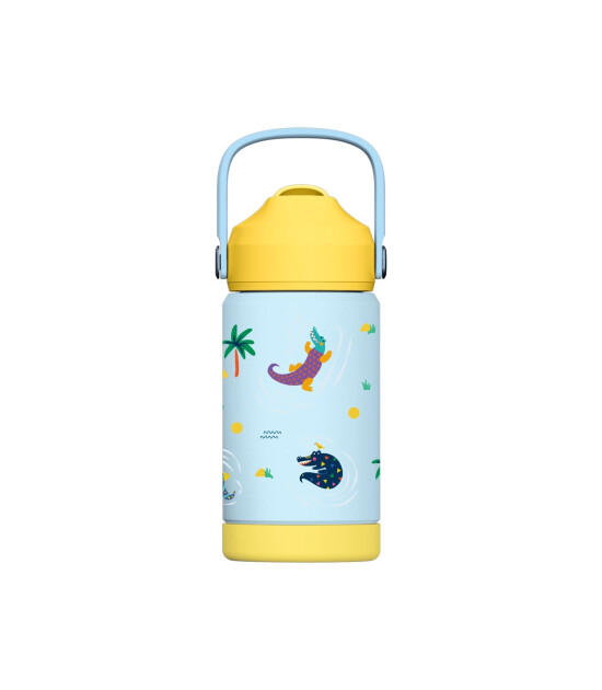 Sipnjoy FlipSip Çocuk Su Termosu (360 ml) // Snappy Croc