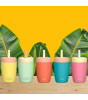 Sipnjoy StrawBuddy Tumbler Termos Pipetli Suluk (360 ml ) // Pembe