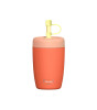 Sipnjoy StrawBuddy Tumbler Termos Pipetli Suluk (360 ml ) // Turuncu