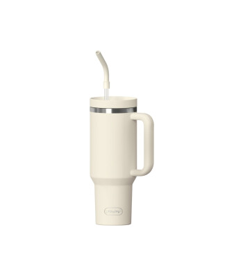 Sipnjoy Tumbler Termos Pipetli Suluk (1200 ml) // Bej