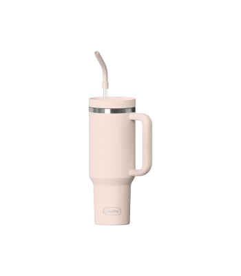 Sipnjoy Tumbler Termos Pipetli Suluk (1200 ml) // Pembe