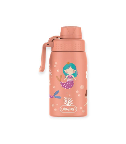 Sipnjoy WideWonder Çocuk Su Termosu (420 ml)  // Mermaid Dream