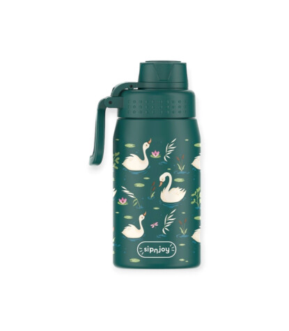 Sipnjoy WideWonder Çocuk Su Termosu (420 ml)  // Swan Harmony