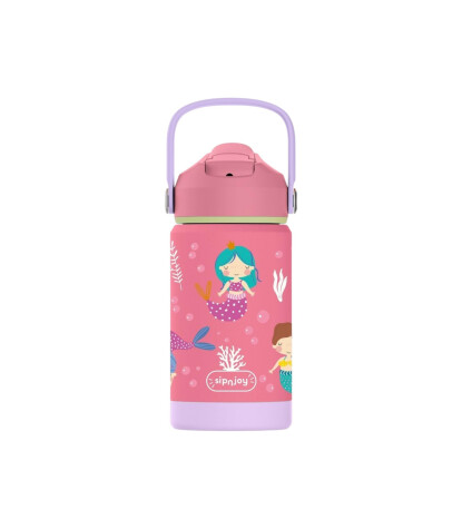Sipnjoy FlipSip Çocuk Su Termosu (360 ml) // Mermaid Dream