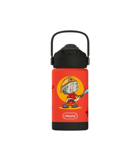 Sipnjoy FlipSip &Ccedil;ocuk Su Termosu (360 ml) // Firefighter Buddy