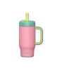 Sipnjoy HandleHug Tumbler Termos Pipetli Suluk (550 ml) // Pudra Pembe