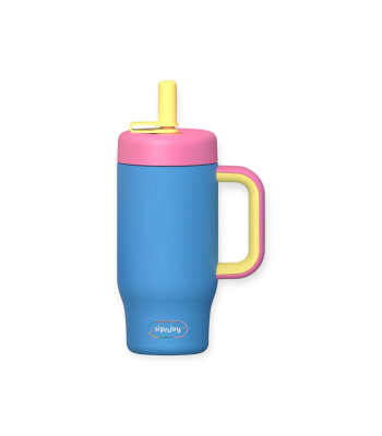 Sipnjoy HandleHug Tumbler Termos Pipetli Suluk (550 ml) // Lacivert
