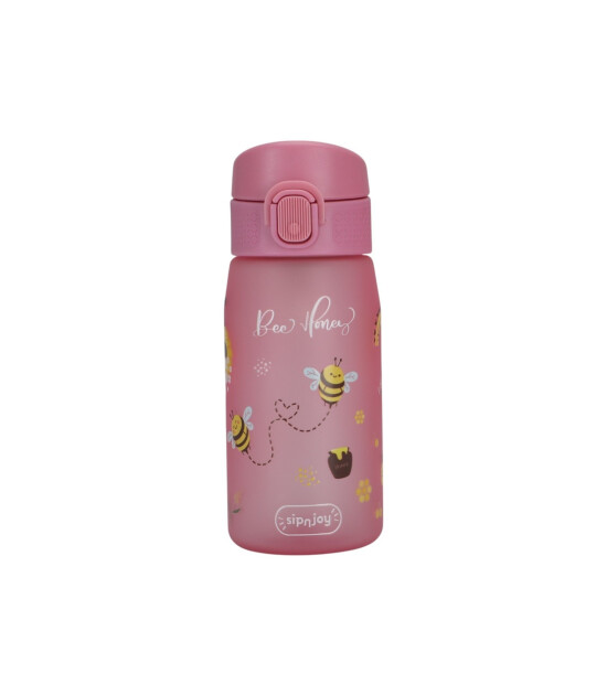 Sipnjoy SimpleSip Tritan Pipetli Suluk (420 ml) // Bee Honey