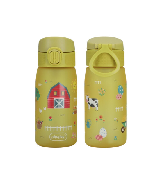 Sipnjoy SimpleSip Tritan Pipetli Suluk (420 ml) // Farmyard Fun