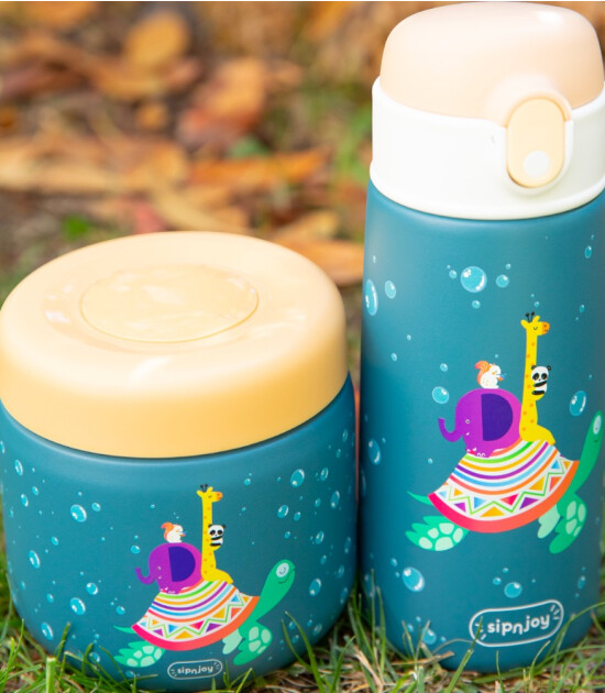 Sipnjoy Termos Yemek Kabı (360 ml) // Turtle Voyage