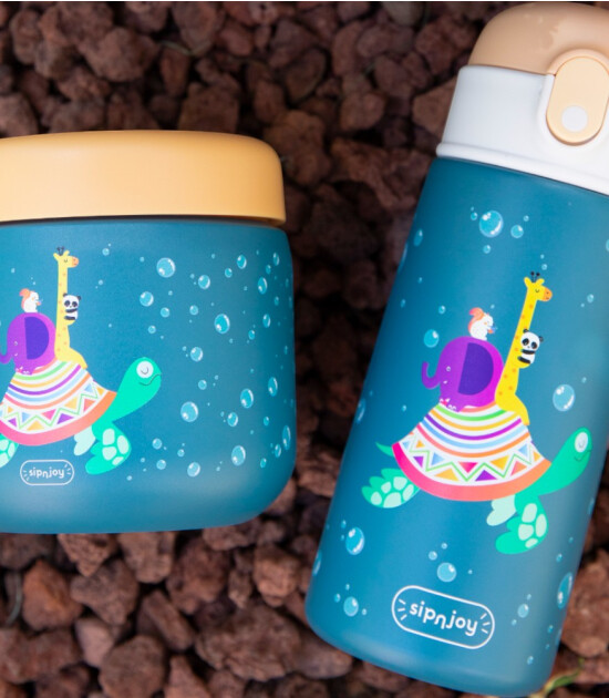 Sipnjoy Termos Yemek Kabı (360 ml) // Turtle Voyage
