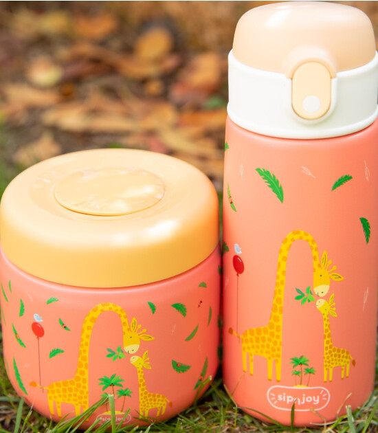 Sipnjoy Termos Yemek Kabı (360 ml) // Giggle Giraffe - kb