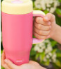 Sipnjoy HandleHug Tumbler Termos Pipetli Suluk (550 ml) // Pembe