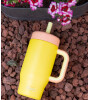 Sipnjoy HandleHug Tumbler Termos Pipetli Suluk (550 ml) // Sarı
