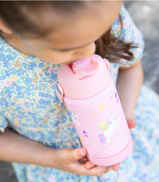 Sipnjoy FlipSip &Ccedil;ocuk Su Termosu (360 ml) // Golden Horn