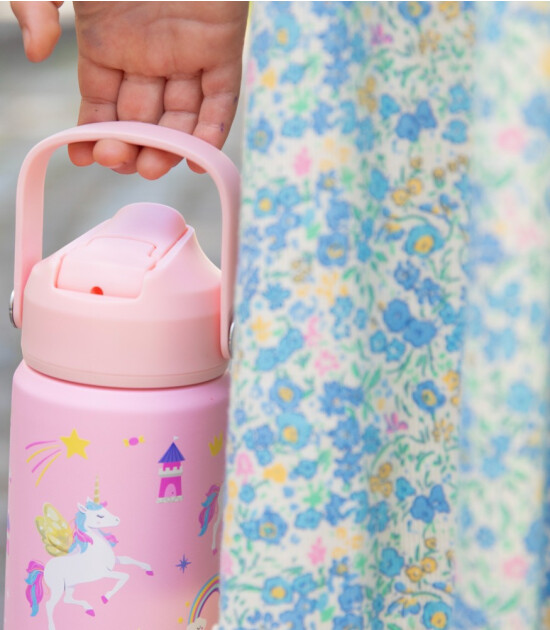 Sipnjoy FlipSip &Ccedil;ocuk Su Termosu (360 ml) // Golden Horn