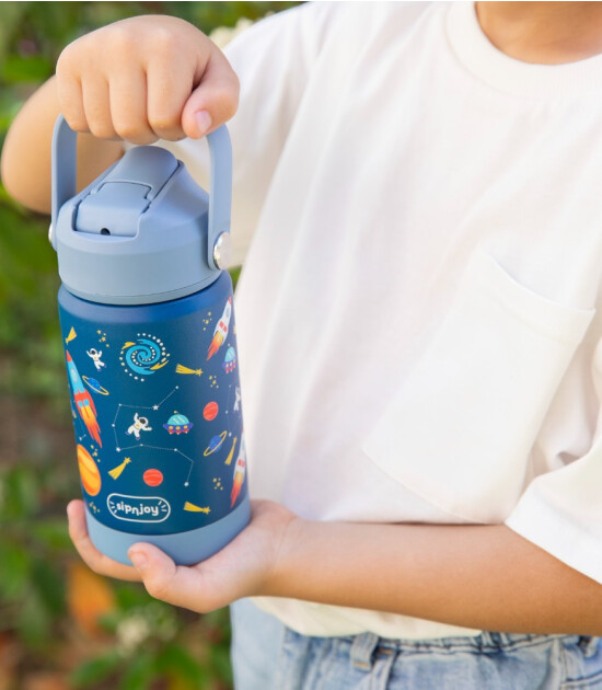 Sipnjoy FlipSip &Ccedil;ocuk Su Termosu (360 ml) // Star Explorer