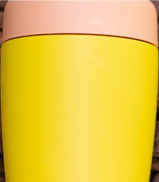 Sipnjoy StrawBuddy Tumbler Termos Pipetli Suluk (360 ml ) // Sarı