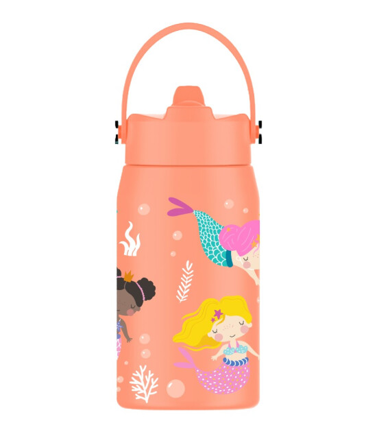 Sipnjoy Lil'Straw &Ccedil;ocuk Su Termosu (420 ml) // Mermaid Dream